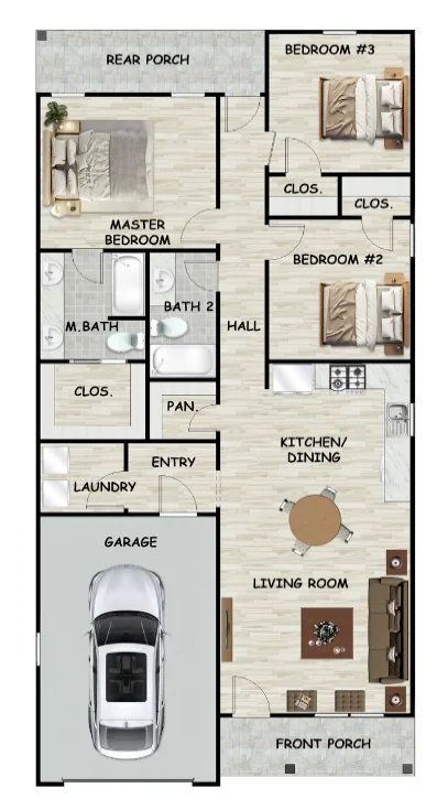 Holly Tree floor plan